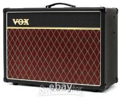 Vox Ac15c1x 1x12 Amplificateur Combo De 15 Watts Avec Haut-parleur Bleu Alnico