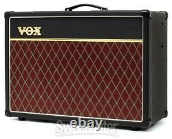Vox Ac15c1x 1x12 Amplificateur Combo De 15 Watts Avec Haut-parleur Bleu Alnico