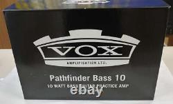 Vox Pathfinder Basse 10 Watt 2x5 Basse Combo Amplificateur / Utilisé/ En Bon État