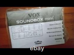 Vox Soundbox Mini Amplificateur Red Avec Des Spécifications Stéréo Utilisées