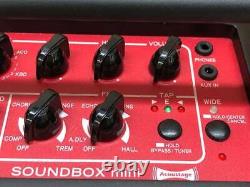 Vox Soundbox Mini Mobile Multipurpose Amplificateur Utilisé Bonne Condtion Rouge