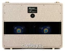 Vox V212hwx Cabinet Filé Main De 30 Watts 2x12 Avec Haut-parleurs Alnico Blue